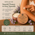 How to apply Serena Whipped Tallow Balm to face hands and body